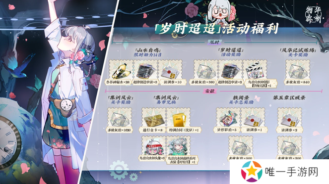 《物华弥新》闪耀2024CJ 8月新版本福利享不停
